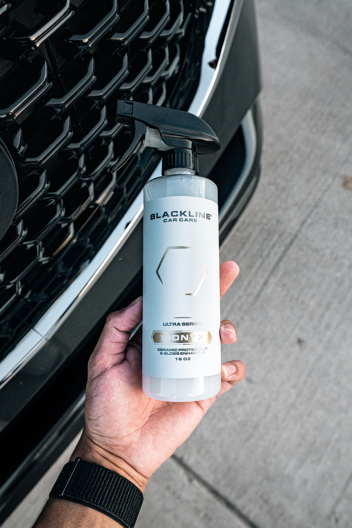 Blackline® Vionyx Ceramic Protectant – Car Ceramic Coating Spray, Long-Lasting Shine