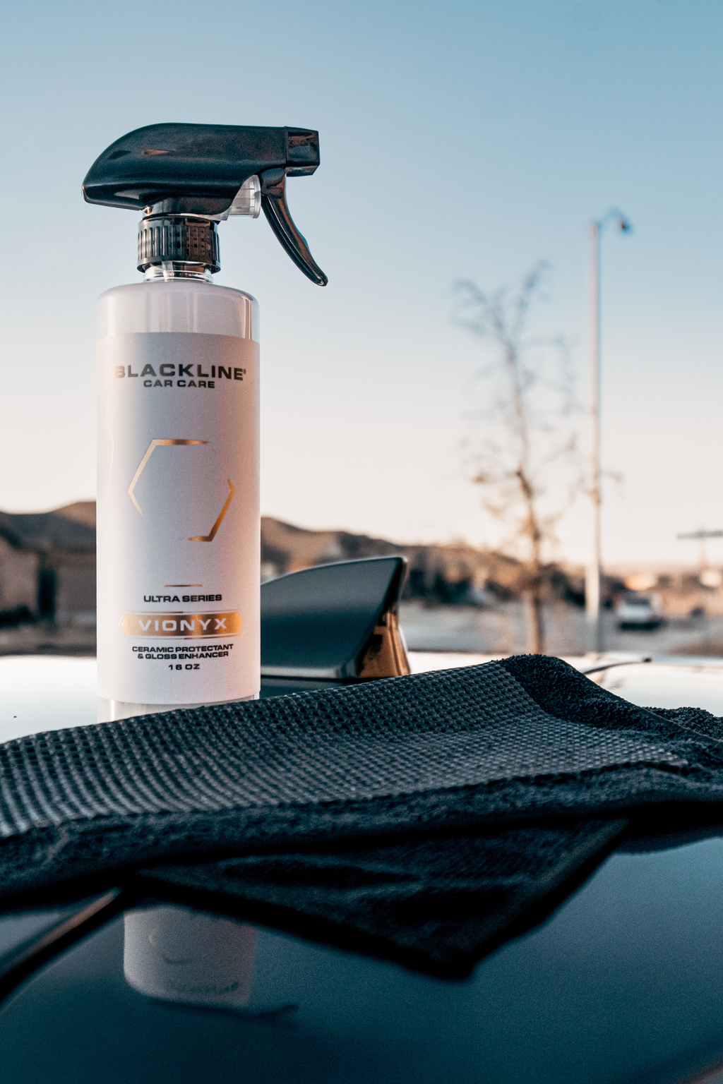 Blackline® Vionyx Ceramic Protectant – Car Ceramic Coating Spray, Long-Lasting Shine