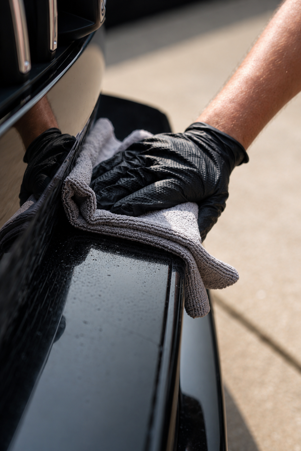 Blackline® Slim Twisted-Loop Drying Towel – Microfiber Car Drying Towel, Scratch-Free