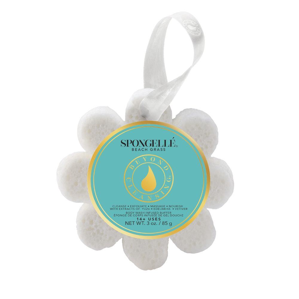 Beach Grass Wild Flower Soap Sponge – Natural Exfoliating Body Sponge