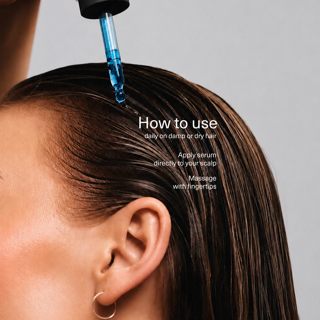 Bloom Peptide Hair + Scalp Serum – Hair Growth Serum for Scalp Treatment