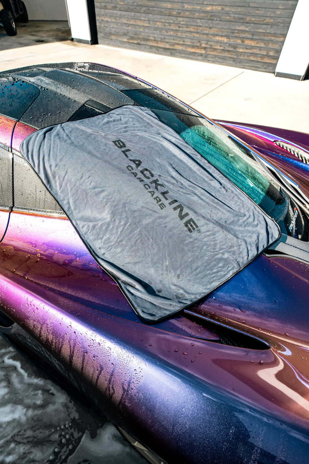 Blackline® Slim Twisted-Loop Drying Towel – Microfiber Car Drying Towel, Scratch-Free