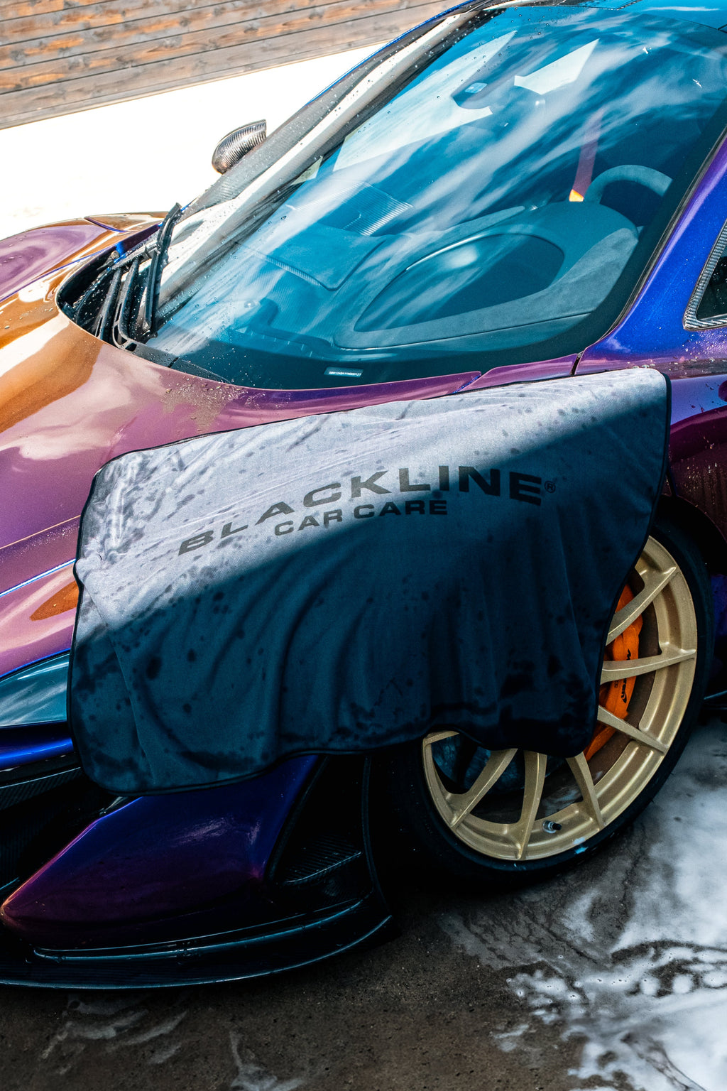 Blackline® Slim Twisted-Loop Drying Towel – Microfiber Car Drying Towel, Scratch-Free