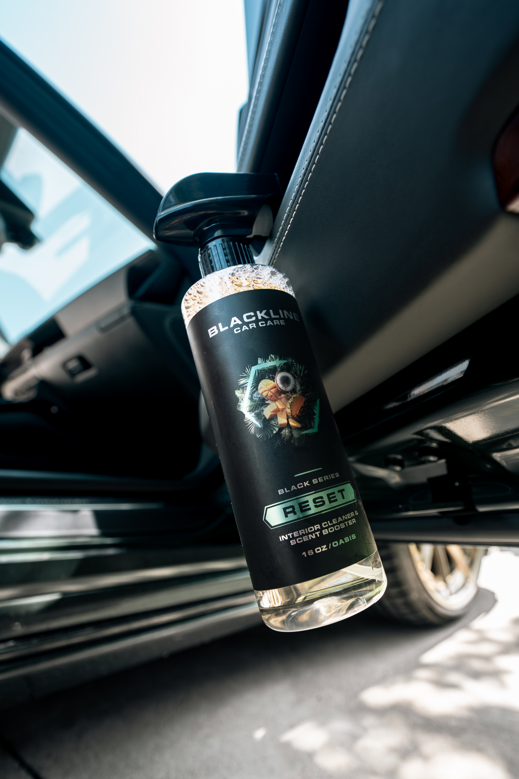 Blackline® Reset Interior Cleaner & Scent Booster – Car Interior Cleaner and Air Freshener