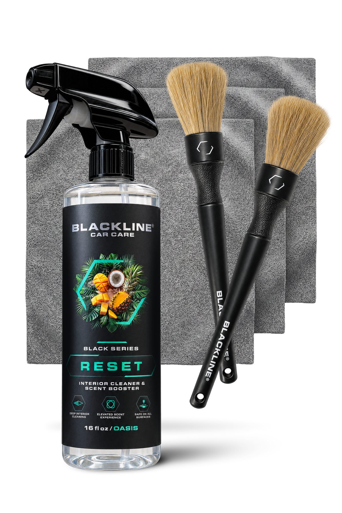 Blackline® Reset Interior Cleaner & Scent Booster – Car Interior Cleaner and Air Freshener