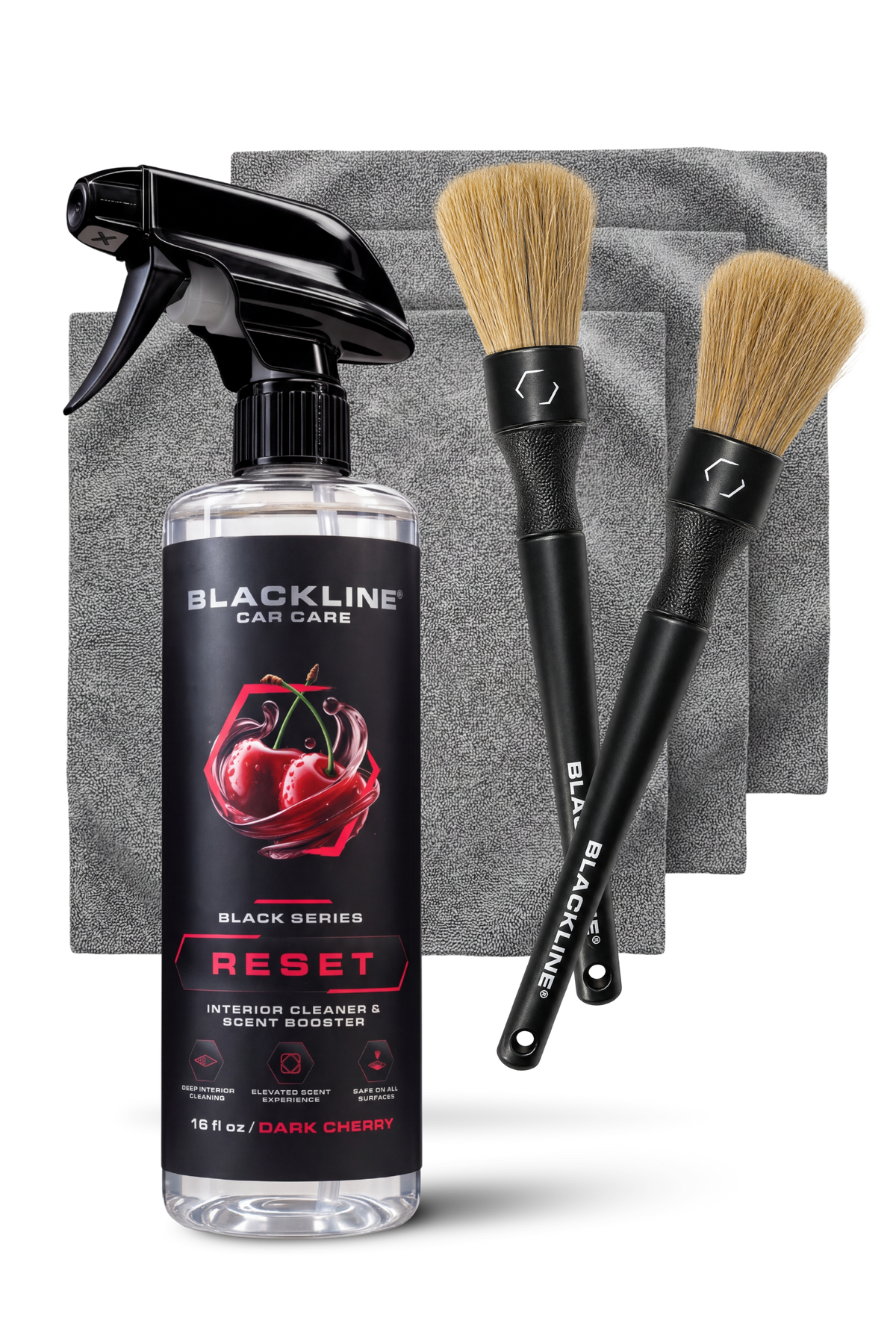 Blackline® Reset Interior Cleaner & Scent Booster – Car Interior Cleaner and Air Freshener