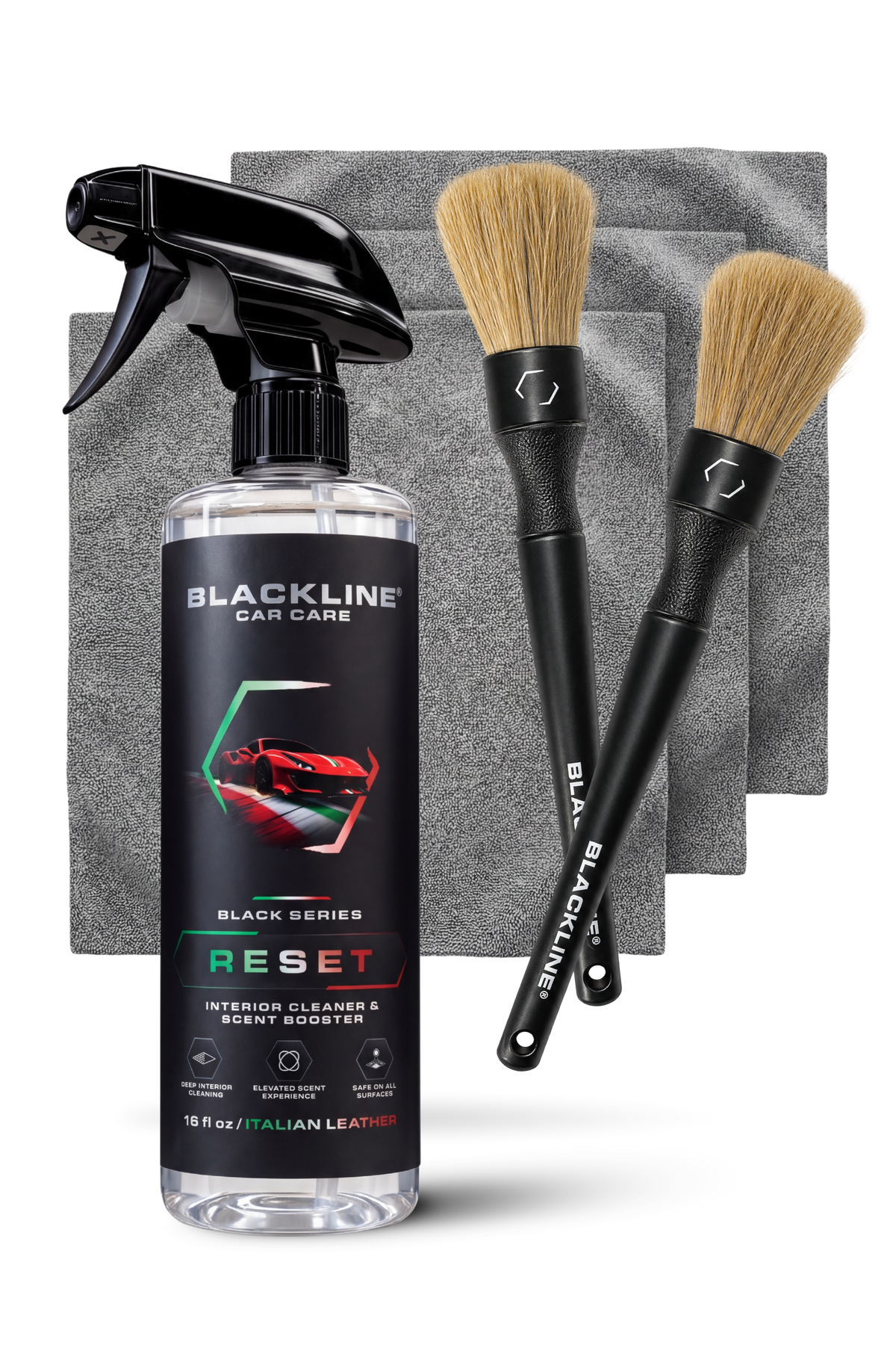 Blackline® Reset Interior Cleaner & Scent Booster – Car Interior Cleaner and Air Freshener