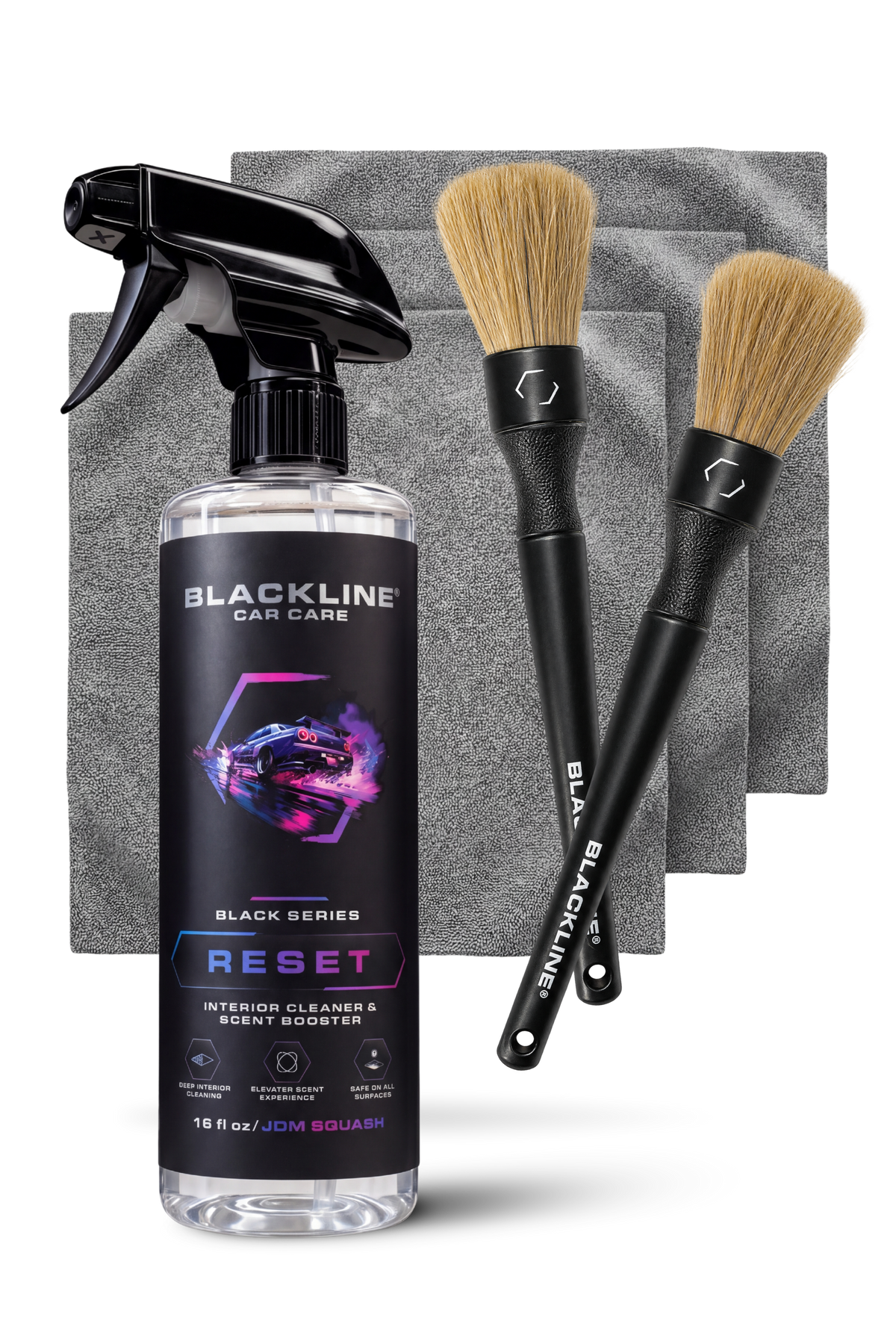 Blackline® Reset Interior Cleaner & Scent Booster – Car Interior Cleaner and Air Freshener