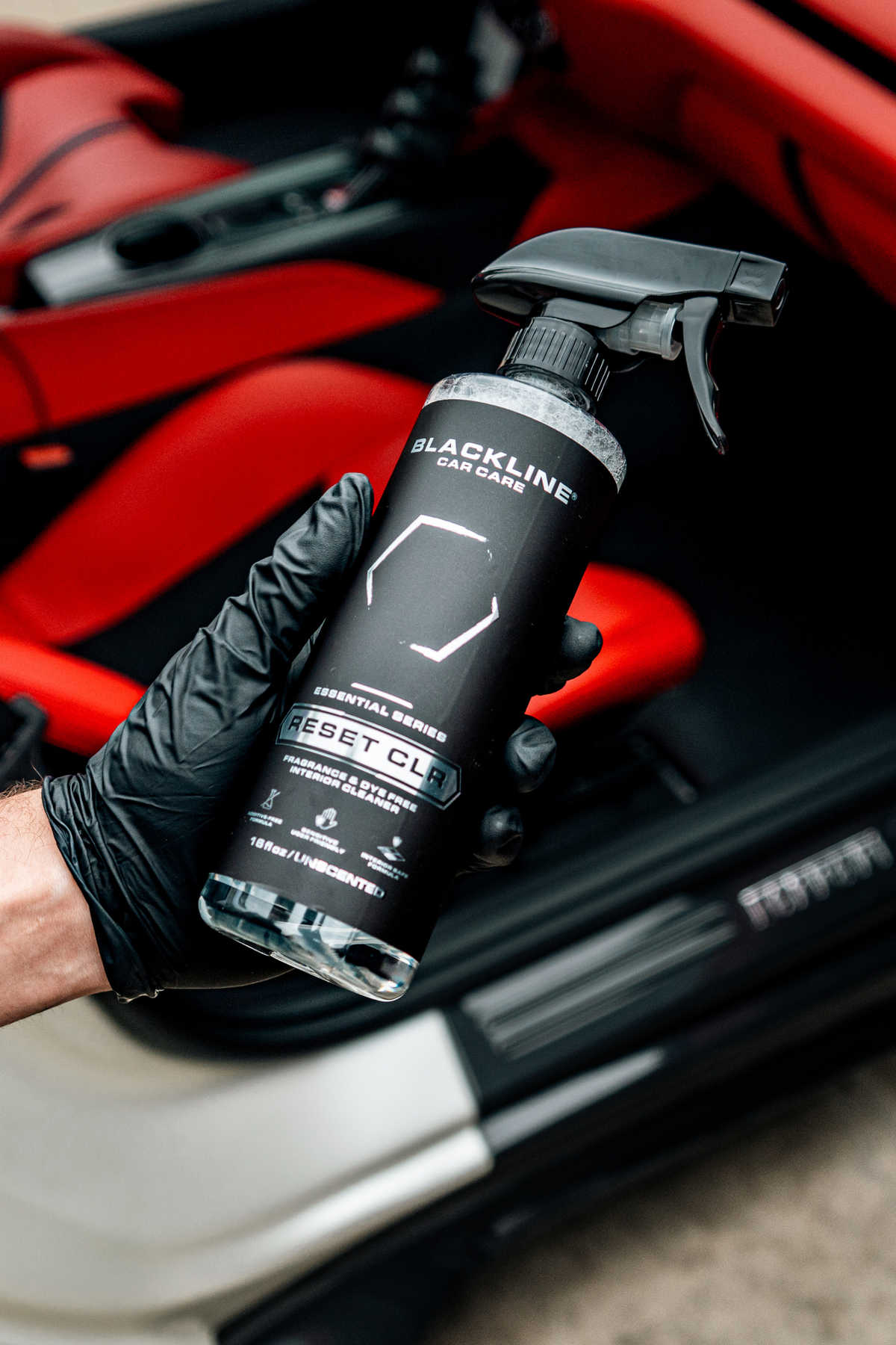Blackline® Reset Interior Cleaner & Scent Booster – Car Interior Cleaner and Air Freshener