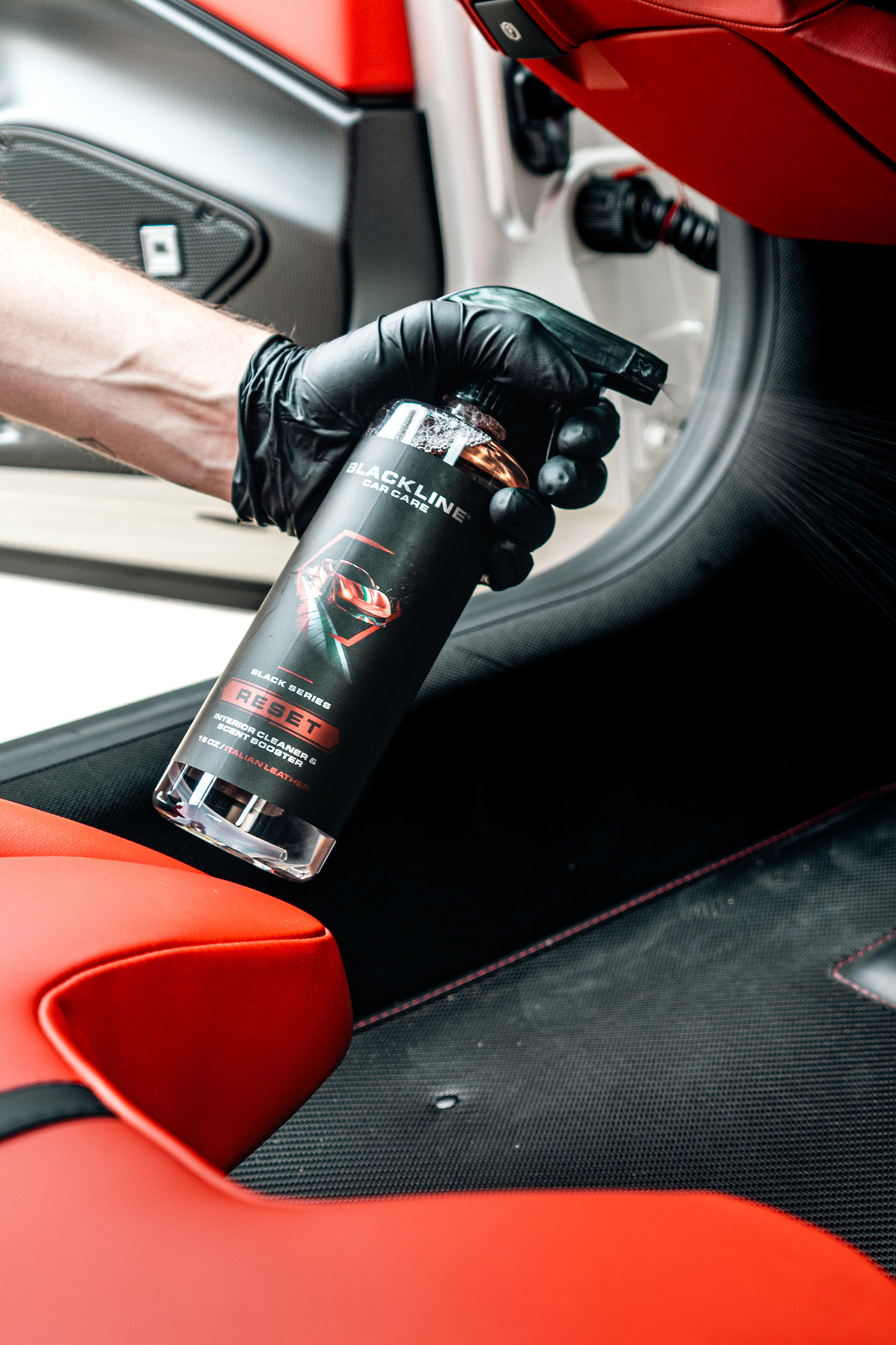 Blackline® Reset Interior Cleaner & Scent Booster – Car Interior Cleaner and Air Freshener