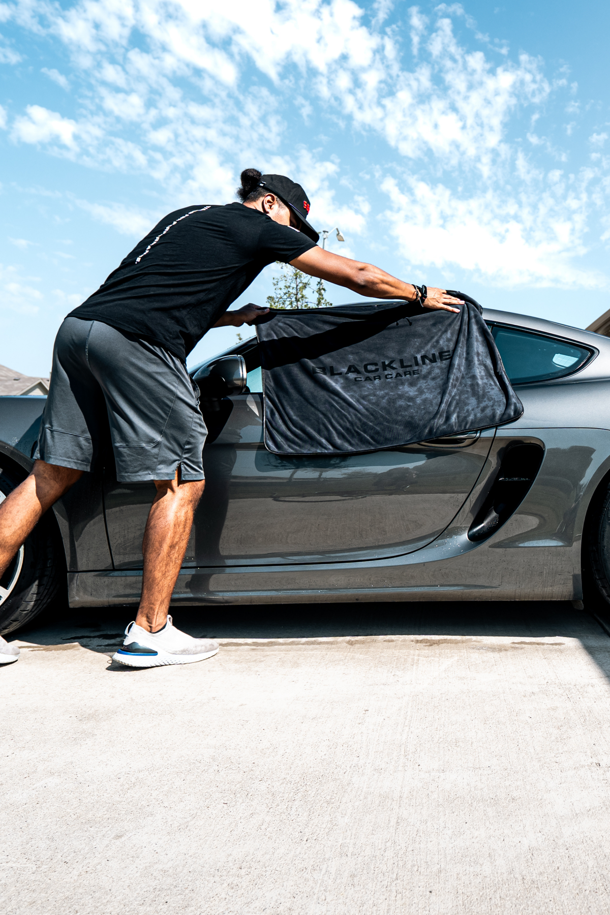 Blackline® Slim Twisted-Loop Drying Towel – Microfiber Car Drying Towel, Scratch-Free