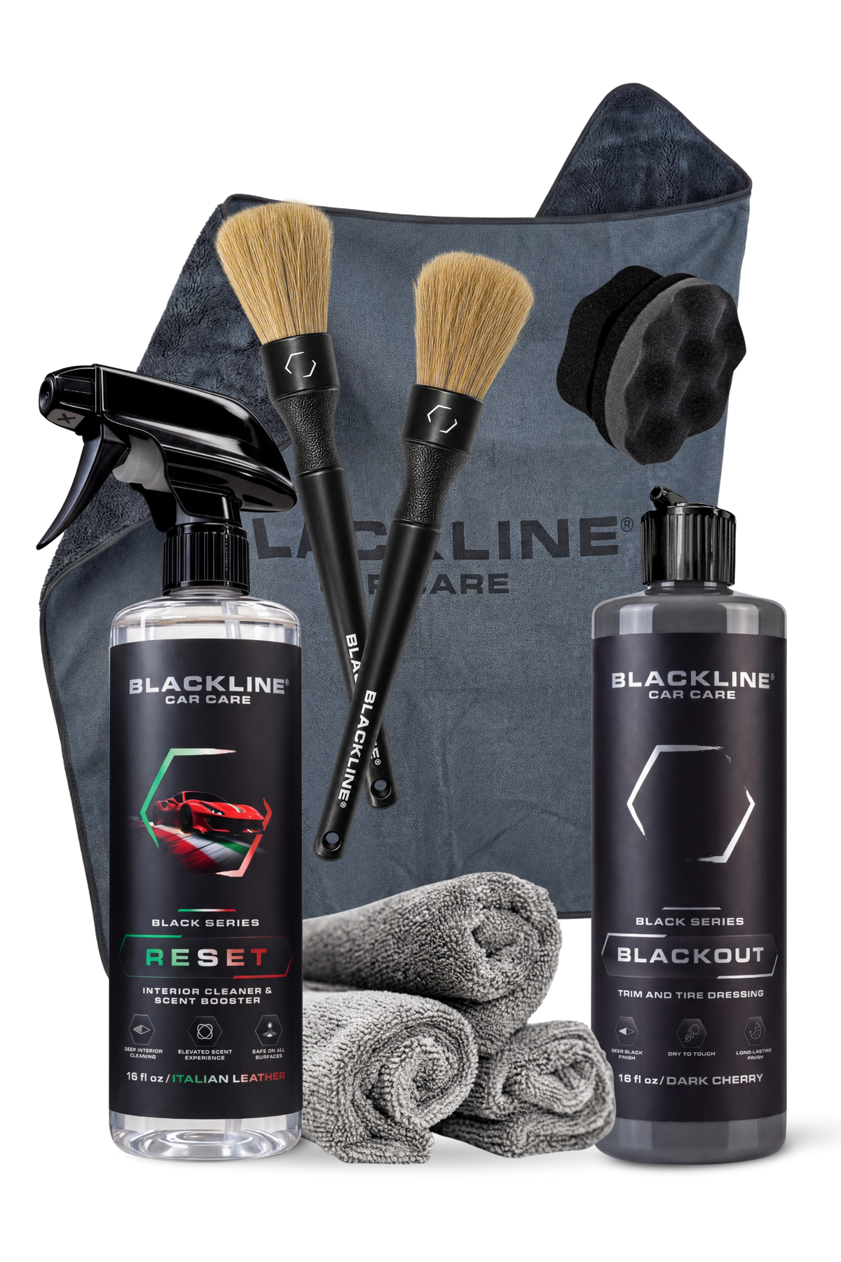 Blackline® Slim Twisted-Loop Drying Towel – Microfiber Car Drying Towel, Scratch-Free