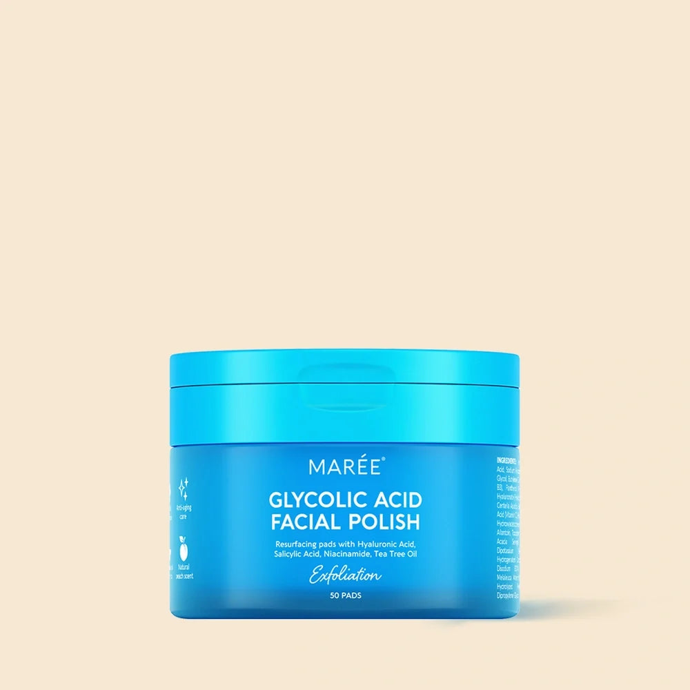 Glycolic Acid Exfoliating Pads – Chemical Exfoliant for Face, Anti-Aging