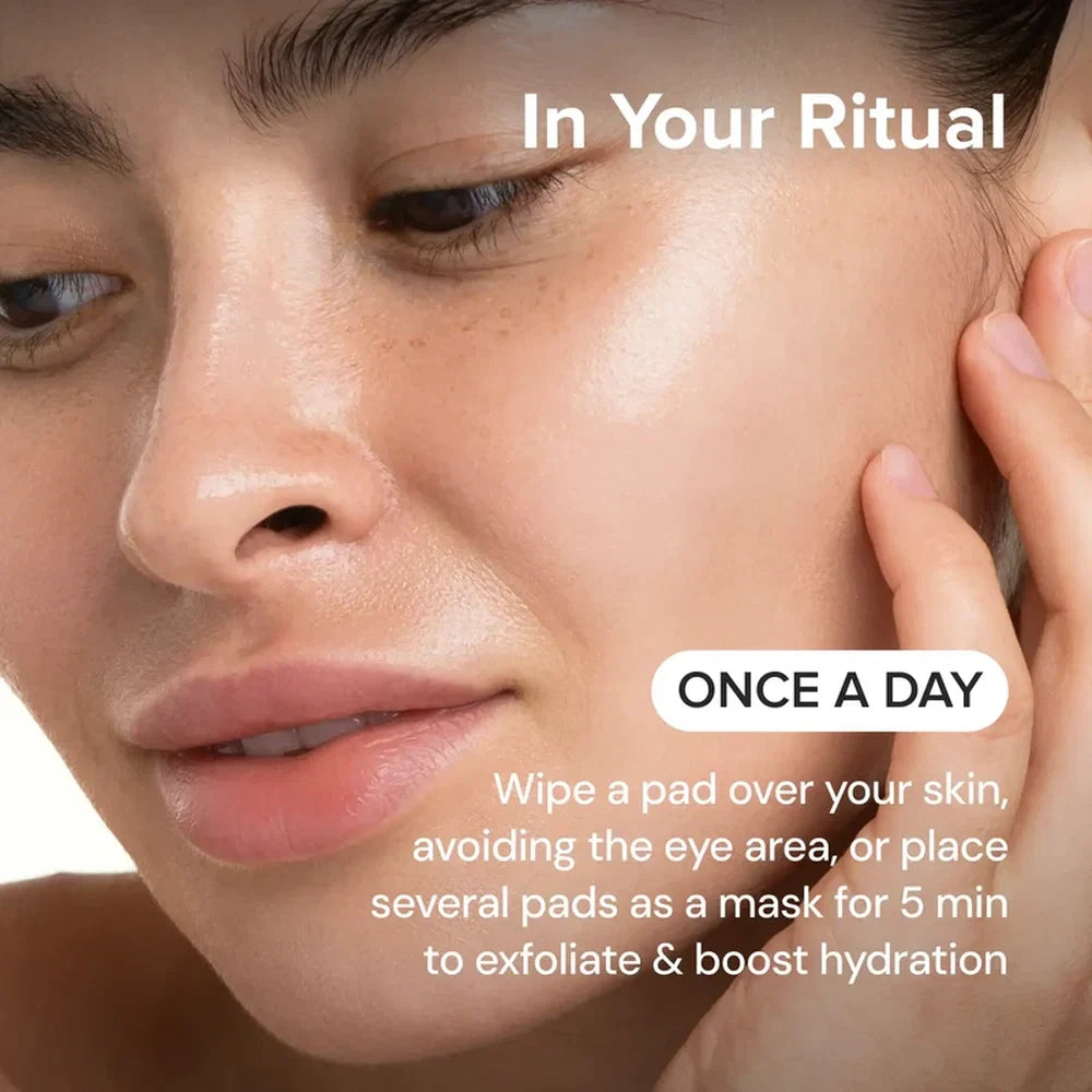 Glycolic Acid Exfoliating Pads – Chemical Exfoliant for Face, Anti-Aging