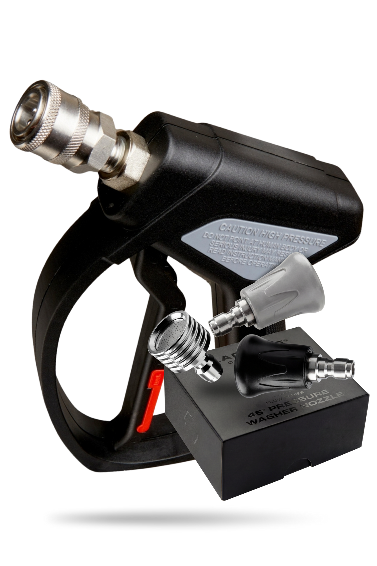 Blackline® Snub-Nose Pressure Washer Gun – Compact Pressure Washer Spray Gun