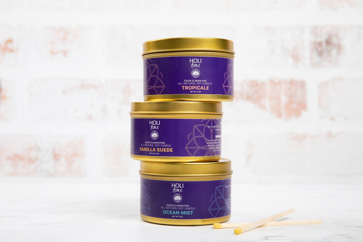 All Natural Soy Wax - Pet Odor Eliminator Candle