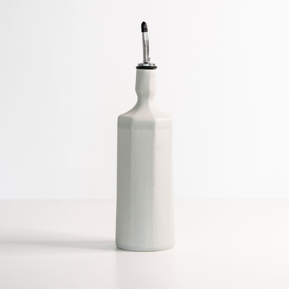 Elixir Porcelain Olive Oil Dispenser Bottle – Ceramic, Lead-Free, Kitchen Decor
