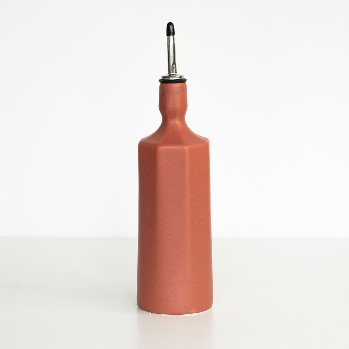 Elixir Porcelain Olive Oil Dispenser Bottle – Ceramic, Lead-Free, Kitchen Decor