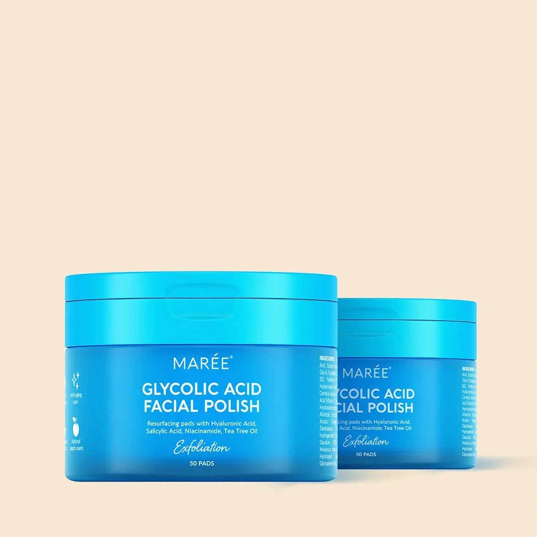 Glycolic Acid Exfoliating Pads – Chemical Exfoliant for Face, Anti-Aging